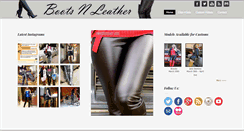 Desktop Screenshot of bootsnleather.com